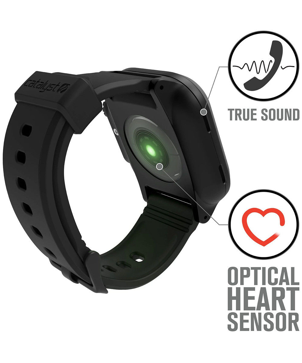 Catalyst Full Protect - Waterdicht Apple Watch 44MM Hoesje - Zwart afbeelding 12