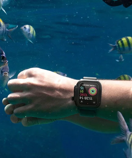 Catalyst Full Protect - Waterdicht Apple Watch 44MM Hoesje - Zwart afbeelding 4