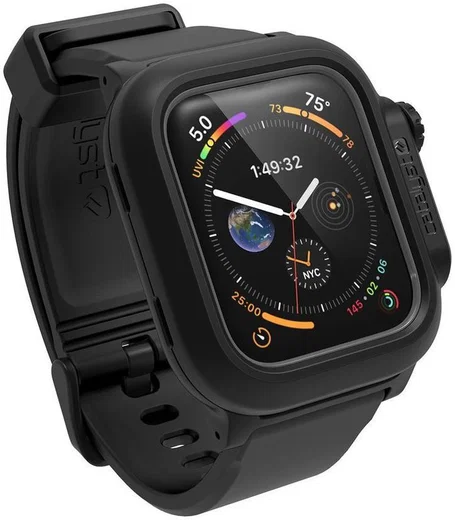 Catalyst Full Protect - Waterdicht Apple Watch 44MM Hoesje - Zwart afbeelding 7