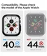 Spigen Liquid Crystal Apple Watch 40MM Hoesje Transparant afbeelding 9