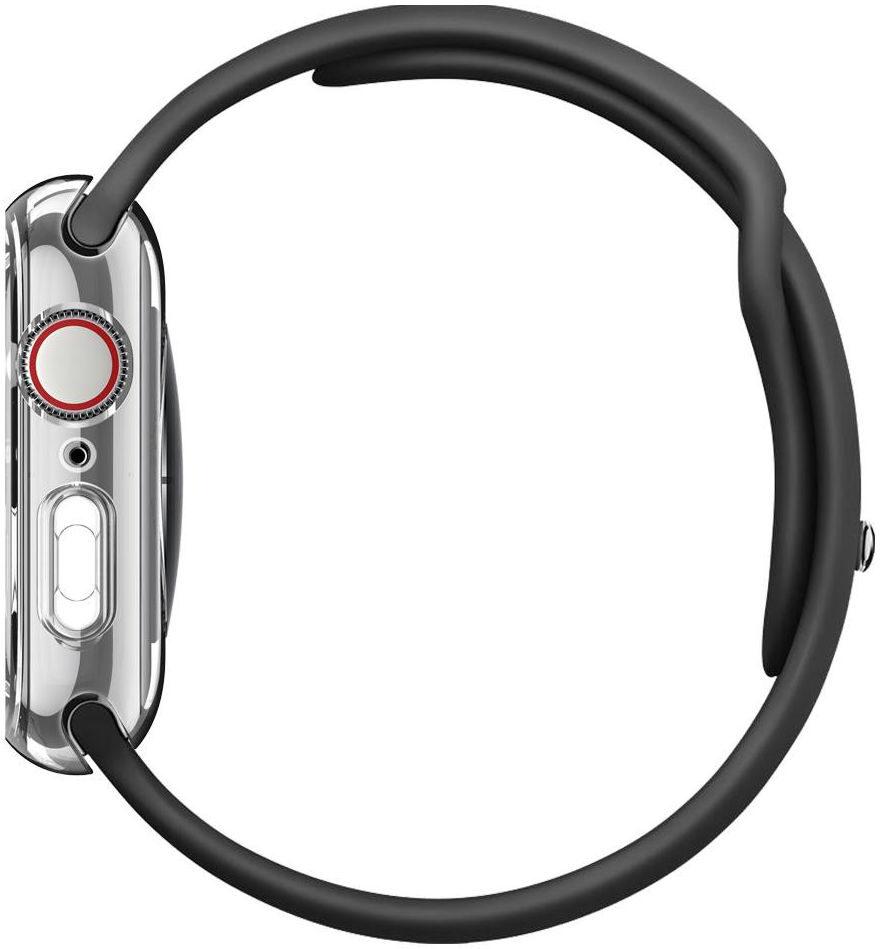 Spigen Liquid Crystal Apple Watch 44MM Hoesje Transparant afbeelding 6