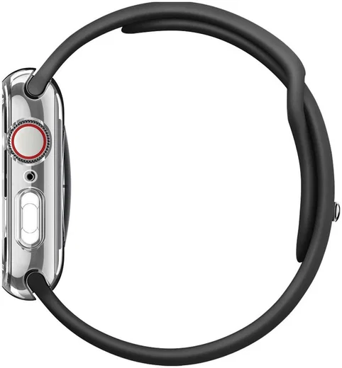Spigen Liquid Crystal Apple Watch 44MM Hoesje Transparant afbeelding 6