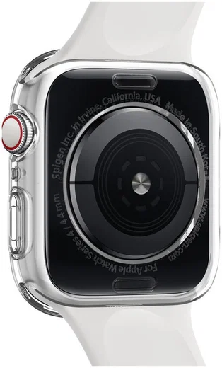 Spigen Liquid Crystal Apple Watch 44MM Hoesje Transparant afbeelding 7