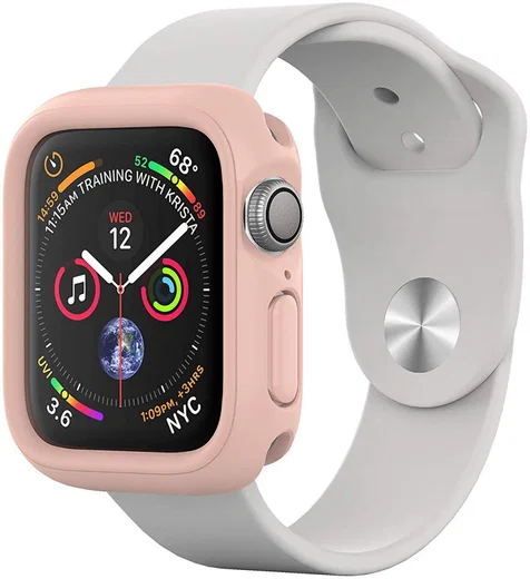 RhinoShield CrashGuard NX Apple Watch 40MM Hoesje Bumper Roze afbeelding 1