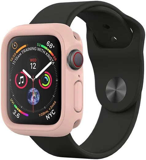 RhinoShield CrashGuard NX Apple Watch 40MM Hoesje Bumper Roze afbeelding 4