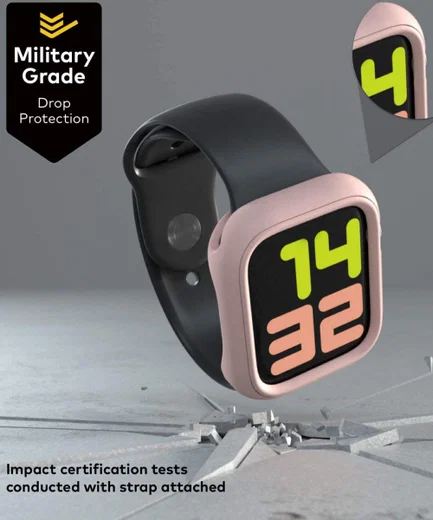 RhinoShield CrashGuard NX Apple Watch 40MM Hoesje Bumper Zwart afbeelding 7