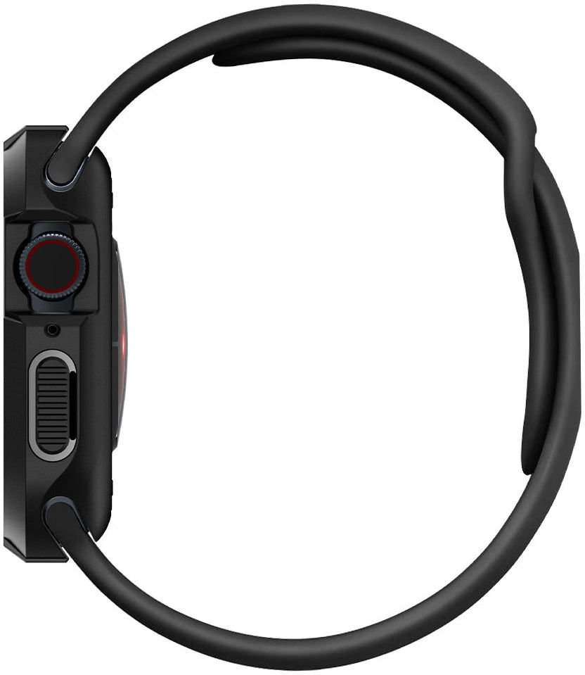 Spigen Rugged Armor Apple Watch 41MM / 40MM Hoesje Full Protect Zwart afbeelding 9