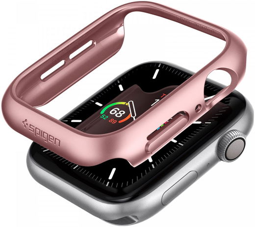 Spigen Thin Fit Apple Watch 40MM Hoesje Hard Plastic Bumper Roze Goud afbeelding 12