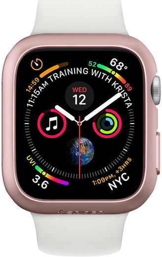 Spigen Thin Fit Apple Watch 40MM Hoesje Hard Plastic Bumper Roze Goud afbeelding 17