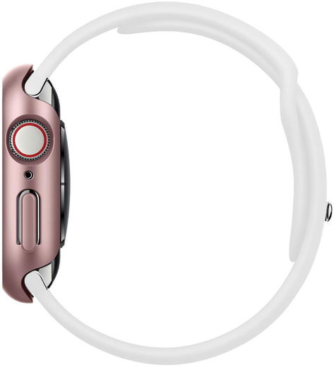 Spigen Thin Fit Apple Watch 40MM Hoesje Hard Plastic Bumper Roze Goud afbeelding 13