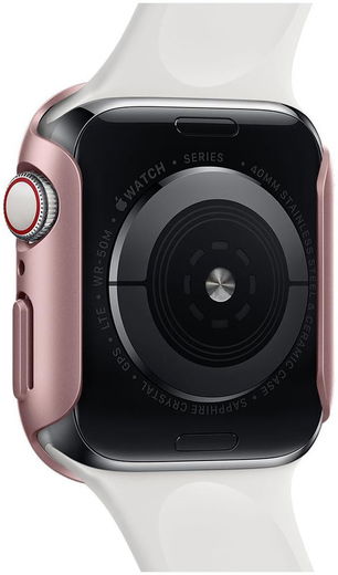 Spigen Thin Fit Apple Watch 40MM Hoesje Hard Plastic Bumper Roze Goud afbeelding 15