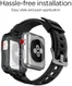 Spigen Rugged Armor Pro Apple Watch 42MM Hoesje en Bandje Zwart afbeelding 6