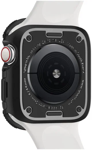 Spigen Tough Armor Apple Watch 44MM Hoesje Full Protect Zwart afbeelding 6