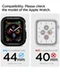 Spigen Tough Armor Apple Watch 44MM Hoesje Full Protect Roze Goud afbeelding 7