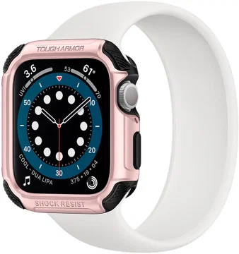 Spigen Tough Armor Apple Watch 44MM Hoesje Full Protect Roze Goud