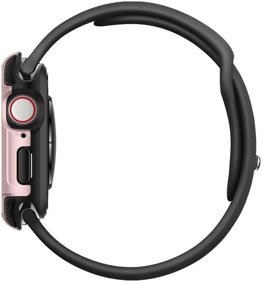 Spigen Tough Armor Apple Watch 44MM Hoesje Full Protect Roze Goud afbeelding 5