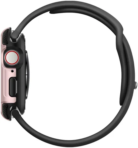 Spigen Tough Armor Apple Watch 44MM Hoesje Full Protect Roze Goud afbeelding 5