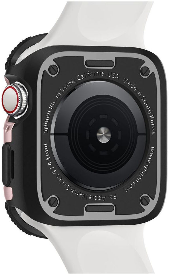 Spigen Tough Armor Apple Watch 44MM Hoesje Full Protect Roze Goud afbeelding 6