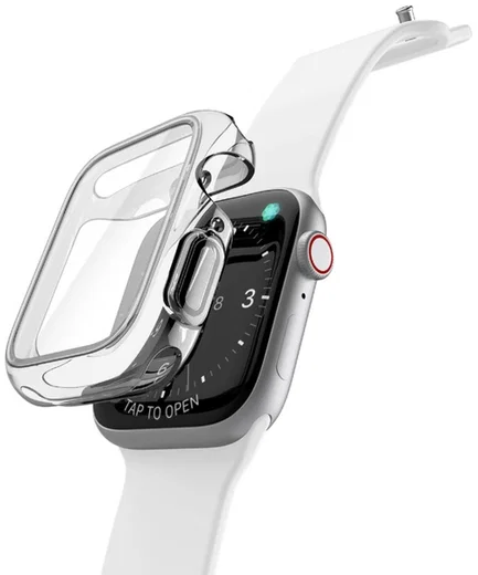 Raptic 360X Apple Watch 40MM Hoesje Full Screen Protect Transparant afbeelding 2
