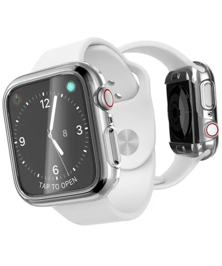 Raptic 360X Apple Watch 40MM Hoesje Full Screen Protect Transparant afbeelding 3