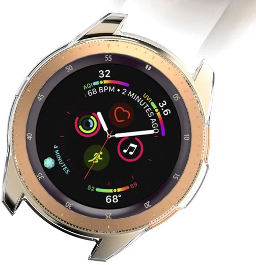 Samsung Galaxy Watch 46MM Hoesje - Flexibel TPU Bumper - Transparant afbeelding 6