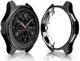 Samsung Galaxy Watch 46MM / Gear S3 Hoesje Flexibel TPU Bumper Zwart afbeelding 5