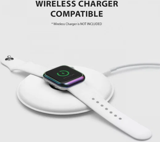 Ringke Bezel Styling Apple Watch 40MM Randbeschermer RVS Zilver afbeelding 8