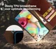 Rosso Element Samsung Galaxy A51 Hoesje Book Cover Bruin afbeelding 6