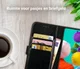 Rosso Element Samsung Galaxy A71 Hoesje Book Cover Zwart afbeelding 9