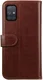 Rosso Element Samsung Galaxy A71 Hoesje Book Cover Bruin afbeelding 2