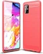 Samsung Galaxy A51 Hoesje Geborsteld TPU Rood afbeelding 5