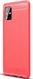Samsung Galaxy A51 Hoesje Geborsteld TPU Rood afbeelding 4