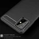 Samsung Galaxy A71 Geborsteld TPU Hoesje Zwart afbeelding 8