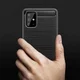 Samsung Galaxy A71 Geborsteld TPU Hoesje Zwart afbeelding 9