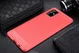Samsung Galaxy A71 Geborsteld TPU Hoesje Rood afbeelding 5