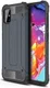 Samsung Galaxy A51 Hoesje Shock Proof Hybride Back Cover Donker Blauw afbeelding 1