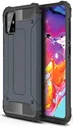 Samsung Galaxy A71 Hoesje Shock Proof Hybride Backcover Donker Blauw