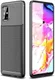 Samsung Galaxy A51 Hoesje Geborsteld Carbon Zwart afbeelding 5