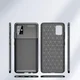 Samsung Galaxy A51 Hoesje Geborsteld Carbon Zwart afbeelding 13