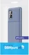 Samsung Galaxy A51 Hoesje Geborsteld Carbon Blauw afbeelding 2