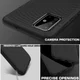 Samsung Galaxy A71 Hoesje Twill Slim Textuur Zwart afbeelding 9