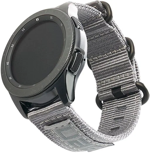 Urban Armor Gear Nato Universeel Smartwatch 20MM Bandje Grijs afbeelding 1