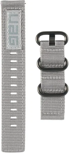 Urban Armor Gear Nato Universeel Smartwatch 20MM Bandje Grijs afbeelding 4