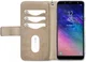 Mobilize Gelly Wallet Zipper Galaxy A6 Plus (2018) Hoesje Latte afbeelding 3