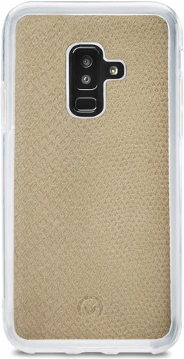 Mobilize Gelly Wallet Zipper Galaxy A6 Plus (2018) Hoesje Latte afbeelding 4