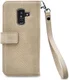 Mobilize Gelly Wallet Zipper Galaxy A6 Plus (2018) Hoesje Latte afbeelding 6