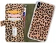 Mobilize Gelly Wallet Zipper Apple iPhone XS / X Hoesje Olive Leopard afbeelding 1