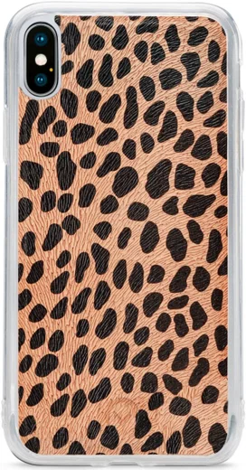 Mobilize Gelly Wallet Zipper Apple iPhone XS / X Hoesje Olive Leopard afbeelding 4