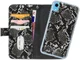 Mobilize Gelly Wallet Zipper Apple iPhone XR Hoesje Black Snake afbeelding 1