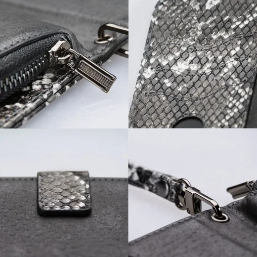Mobilize Gelly Wallet Zipper Apple iPhone XR Hoesje Black Snake afbeelding 7